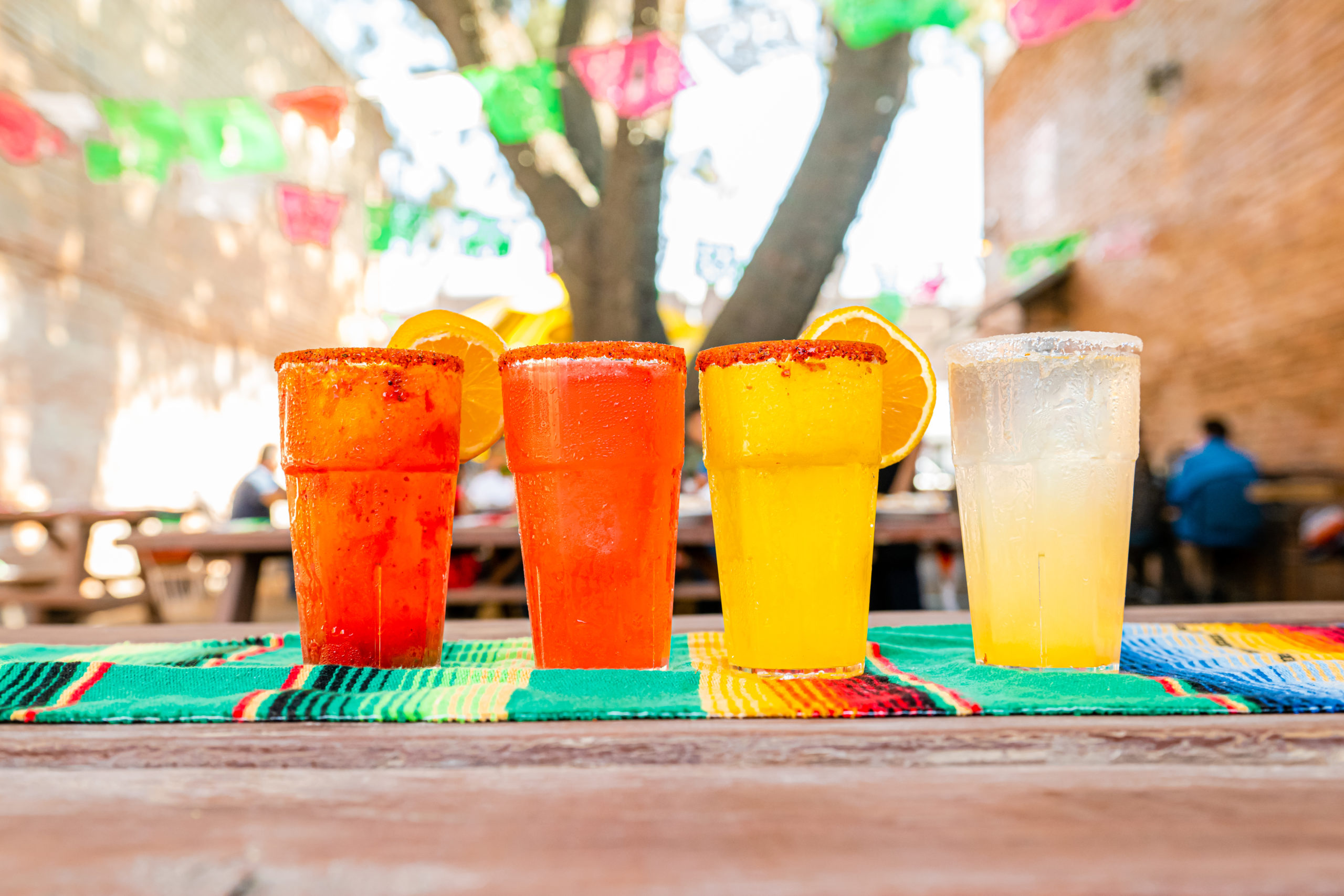 Colorful Drinks at Jalisco