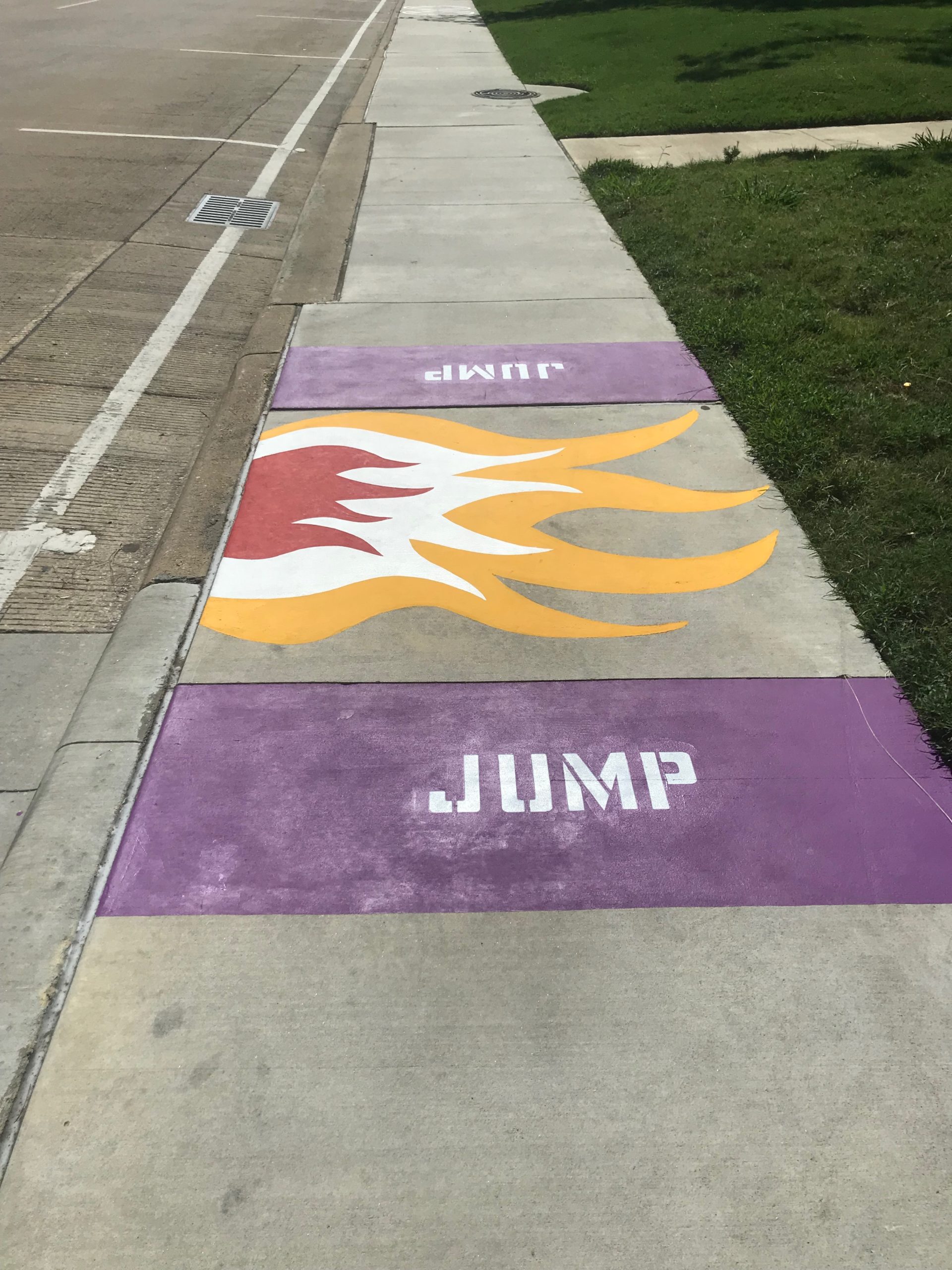 Jump Sidewalk Game