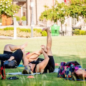 Yoga in the Plaza