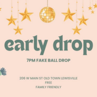 early nye ball drop