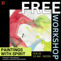 Free VAL Workshop: Painting with Spirit